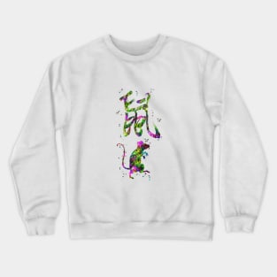 Chinese Zodiac Rat Crewneck Sweatshirt